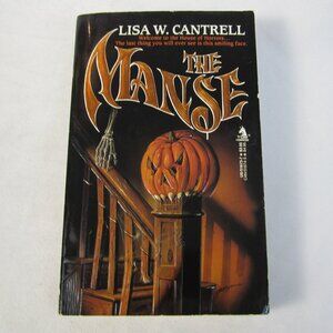 The Manse by Lisa W. Cantrell TOR Horror Paperback book 1987 Vintage